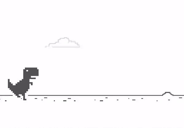 Damn it! The connection dropped. Guess you’ll play the Dinosaur Game until things are sorted. 