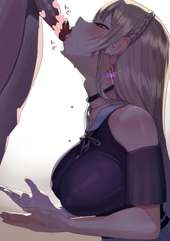 You kneel down and start kissing one of the bandits' cocks, like it is your new boyfriend. Maybe they will get jealous and fight among themselves?