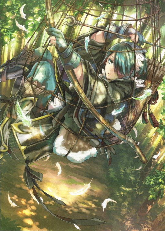 The adventurer better watch her footing, lest she step in a trap. And just like that, she does: a net scoops her up, leaving her hanging from a tree branch. 