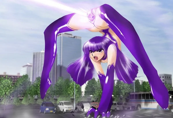 Ultimate attack! Giant Vagina Laser! Fire!