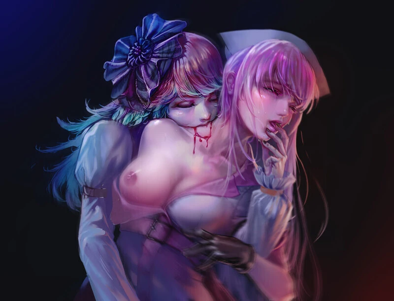 Sink your fangs into her neck