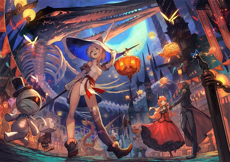 It's Halloween! Take some time to explore and enjoy the festival, there's time for fun later!
