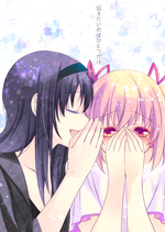 Whisper sweet things in her ear