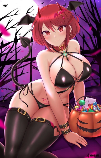 You grab your halloween bucket, and demand sweets, or else! What will it be?
