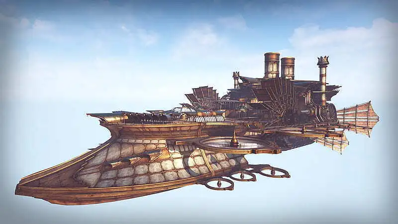 With your airship and yourself high above the clouds, you take the time for a nice, undisturbed rest from the bustle below.