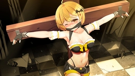 Bind her to a cross