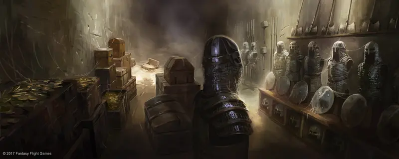 You come across an old armory fully stocked with everything an adventure could ask for.