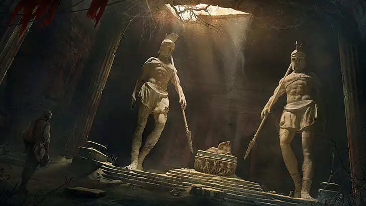 You stumble upon an ancient tomb from a bygone era. What treasures can you raid from this place? 