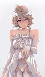 Wear the bridal gown yourself