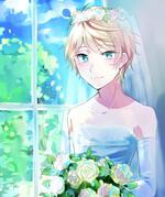 Here comes the bride!