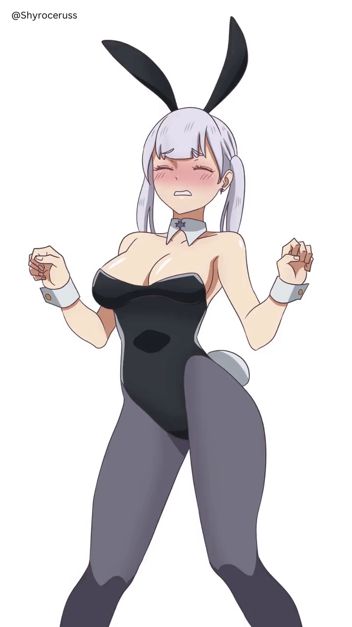Bunny suit tease