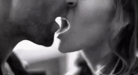 Bite his lip