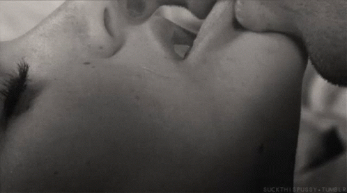 Bite her lip