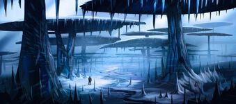 Explore: Ice mushroom forest 