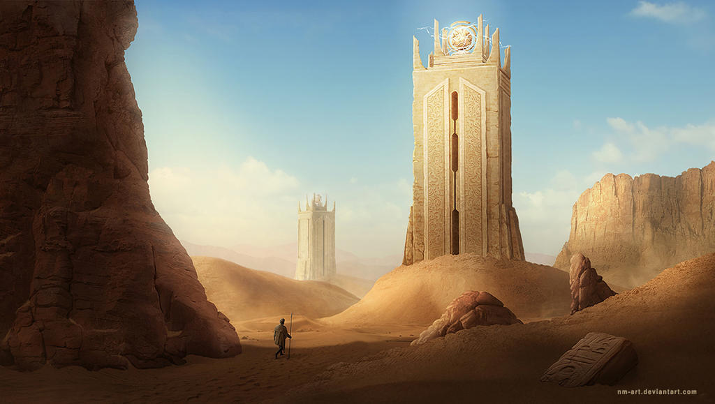 Explore: Desert tower