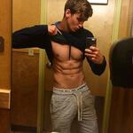 Send an abs selfie