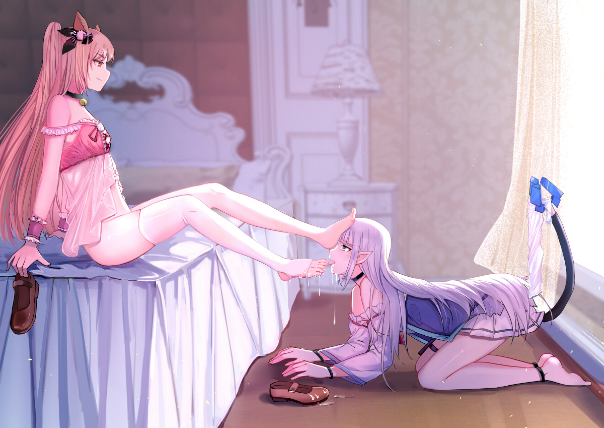 Lick her feet failed