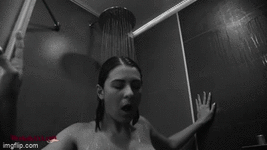 Eat her out in the shower