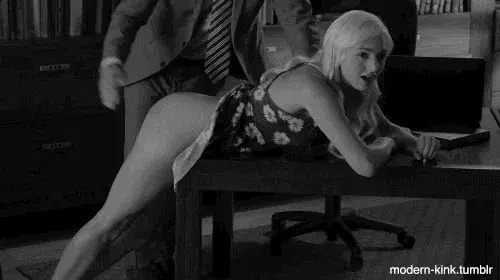 Gently spank her