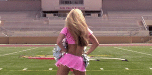 Babygirl cheering