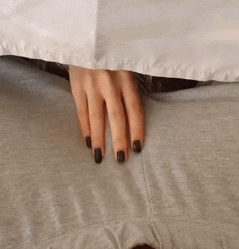 Jerk his cock under the table