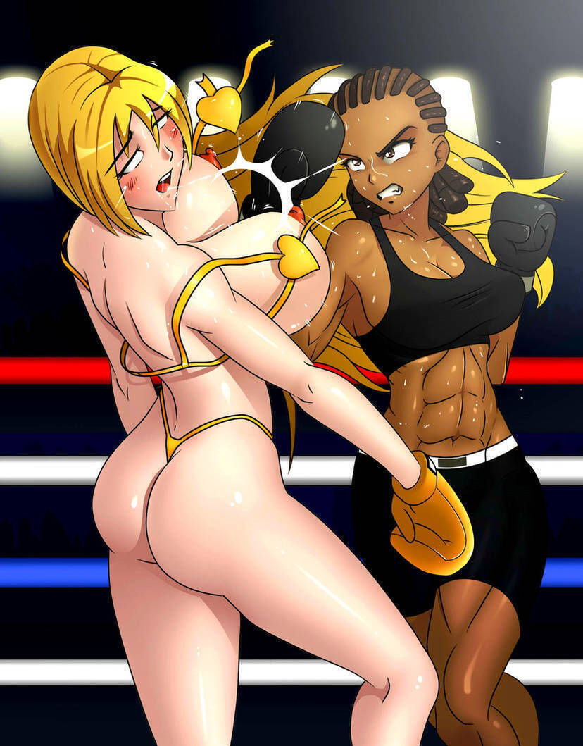 Lights out! She’ll be seeing stars after you nail her with a knockout punch! 