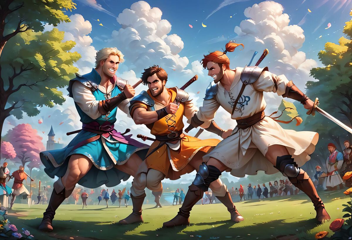 Sword training