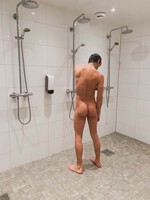 Shower alone
