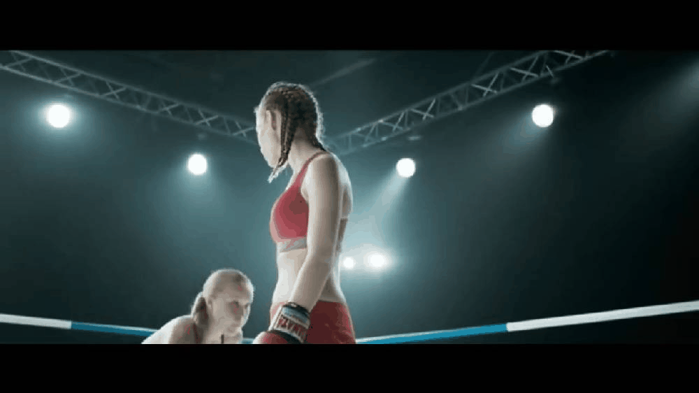 She's about to go down, but that's not enough. Not after how much she hurt you in this fight, you need to do more than beat her. You need to leave her a reminder that she was beaten by you. With one final blow you leave a wicked looking black eye as she goes down for the count! She will certainly feel, and see, that tomorrow! 