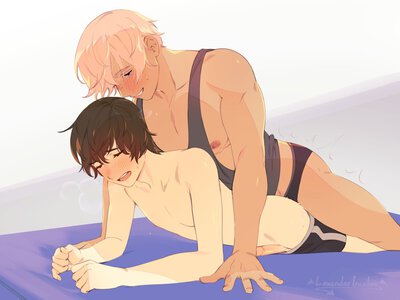 Peg him from behind