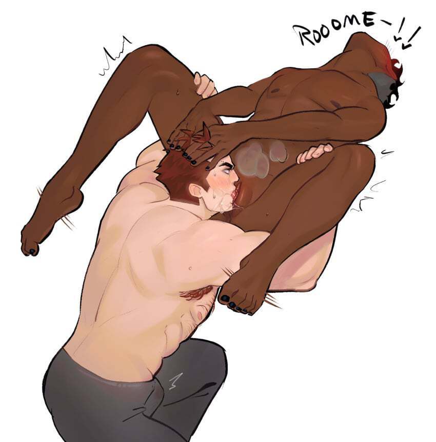 Squirt for his tongue!