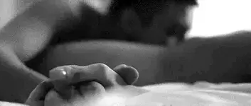 Cunnilingus while holding hands