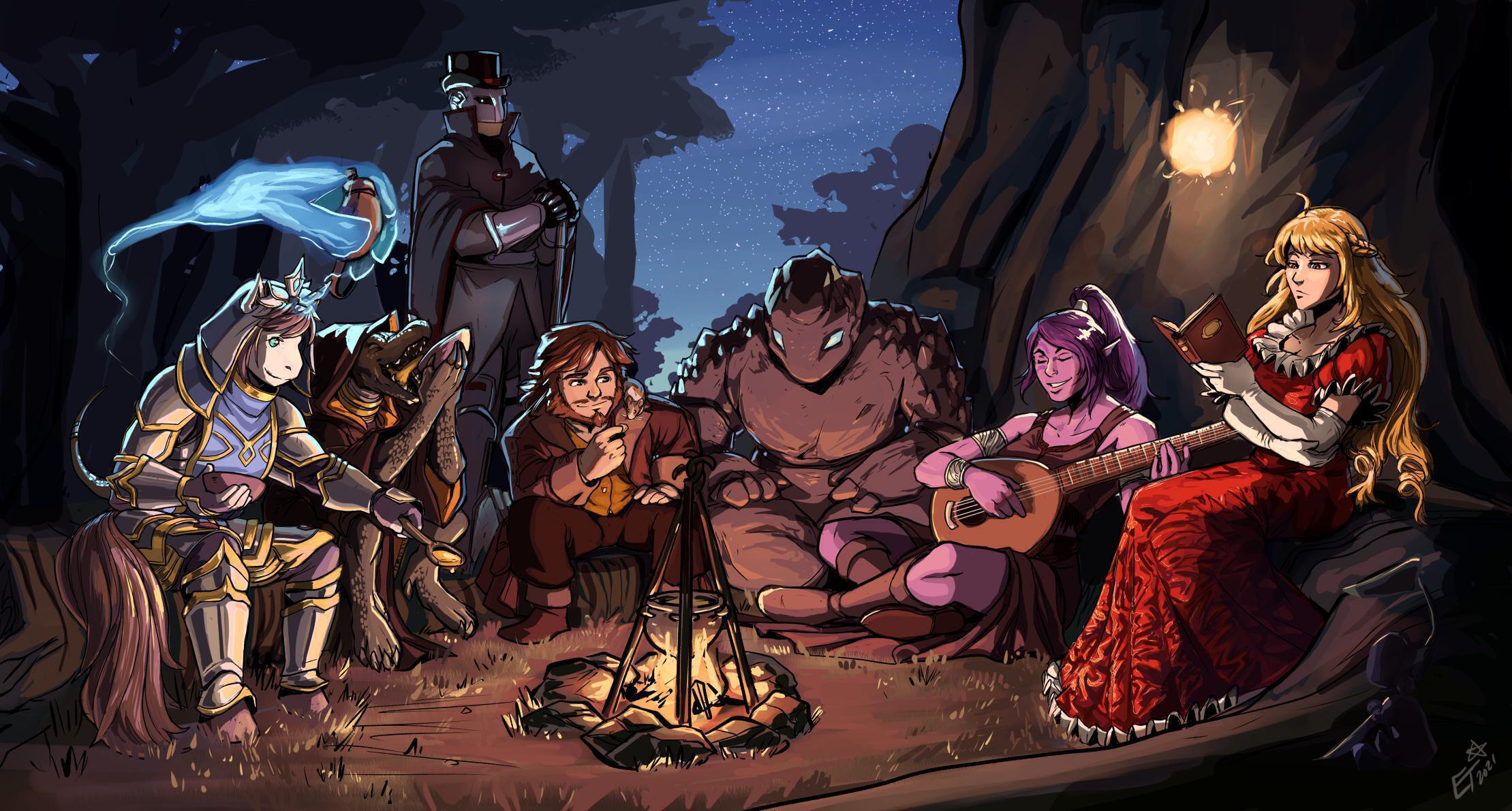 Rest: Camping Out