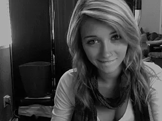Just look at her pretty face. Stop touching