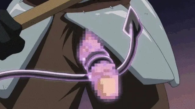 The stroking of your tail sends him over the edge and you can feel his hot cum all over your back!
