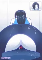 Ride a dildo
