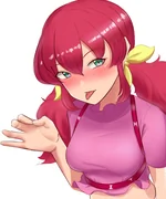 Stroke with two fingers quickly