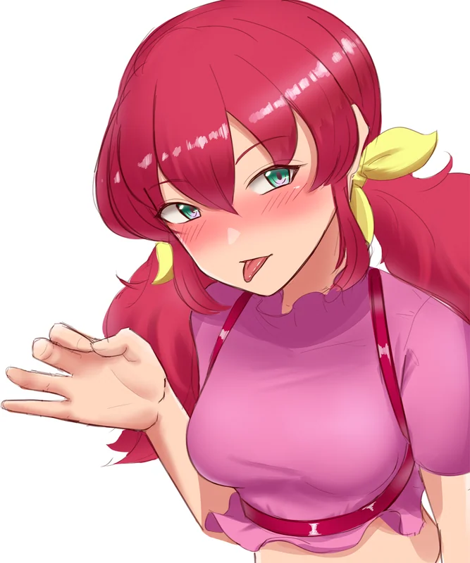 Stroke with two fingers quickly