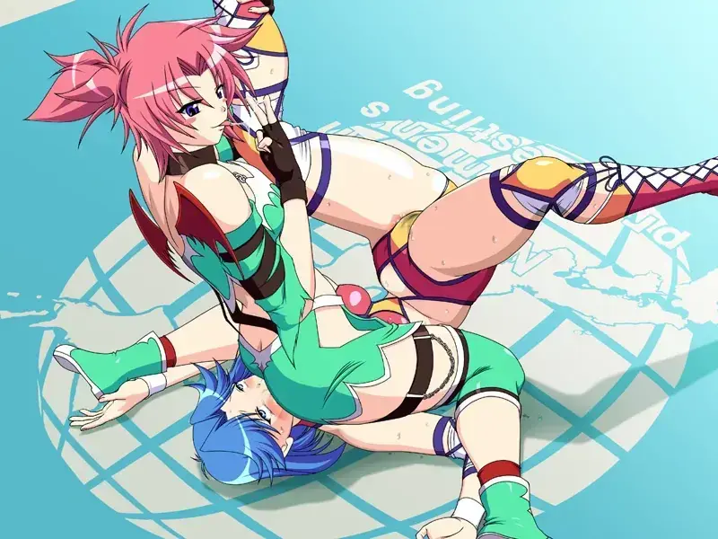 Facesitting wrestling