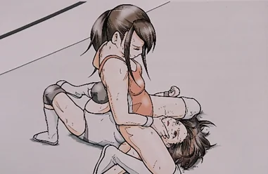 You rest, letting her take control. She is so sexy when she pins you down!
