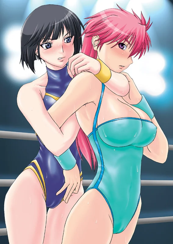 You take control of a defensless cutie that wants to "play" wrestling.