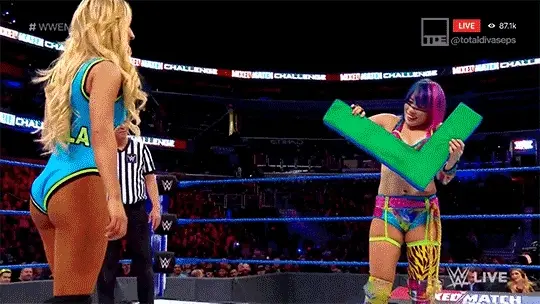 You take the L from her and destroy it!