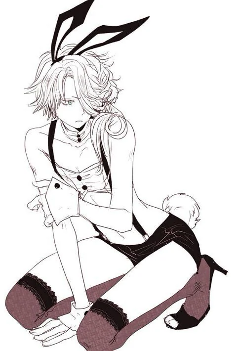 Dress as a bunny boy