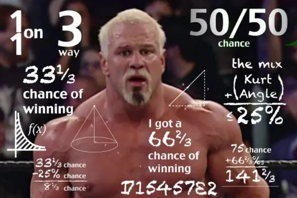 You take a moment to do some mental math to calculate your odds of winning. 