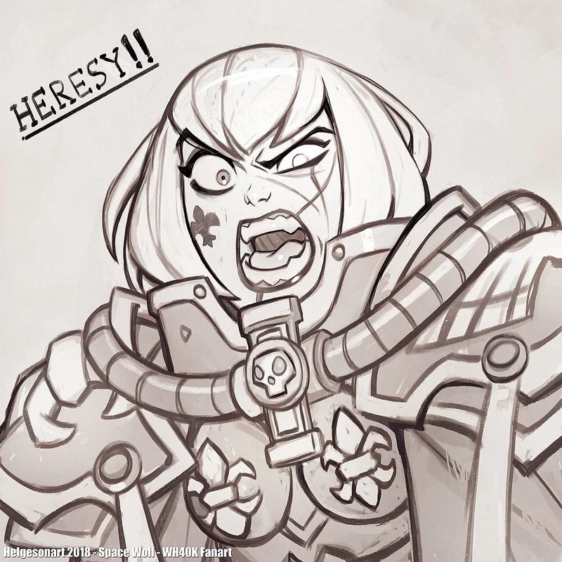 You sense heresy. Time to purge!