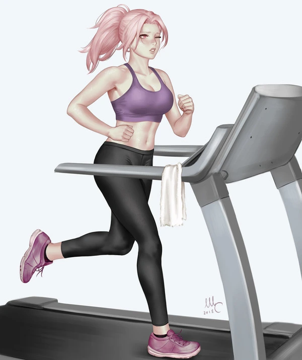 Jog in place!