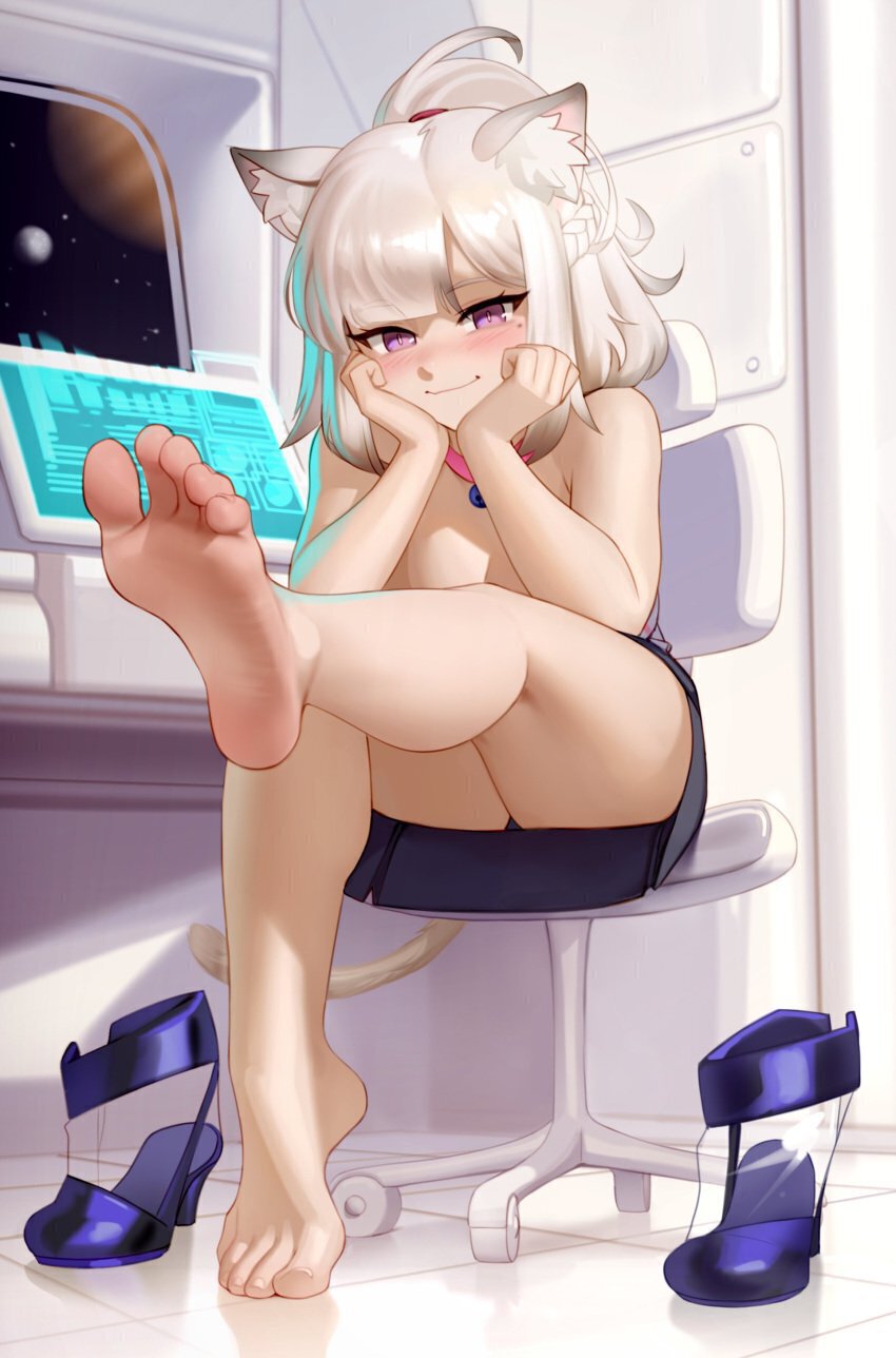 Shoes off