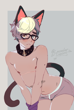 Pose like a catboy
