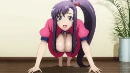 Distract them with push-ups! 