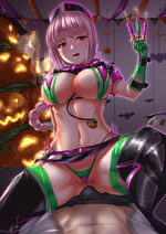 Trick or Treat orgasm